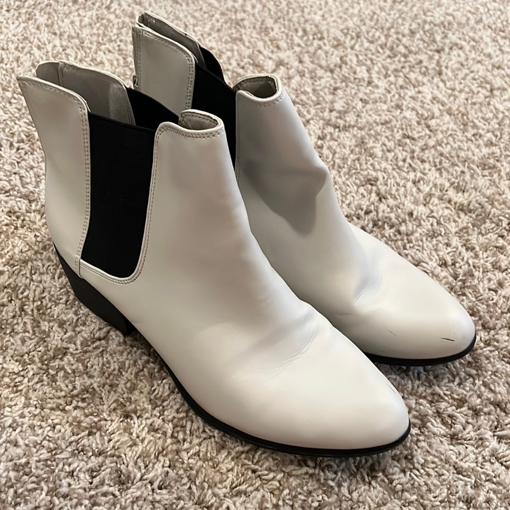 White booties